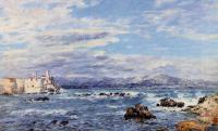 Boudin, Eugene - A Gusty Northwest Wind at Antibes